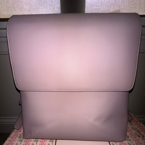 Béis The Wicked Backpack in Wicked Pink - Picture 8 of 16